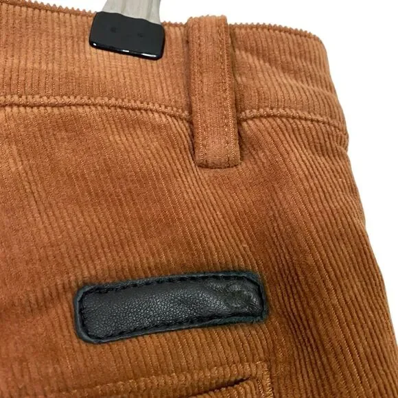 AG Adriano Goldschmied Corduroy Pants Mens 36x32 (Tag 32) Brown Marshall Preppy